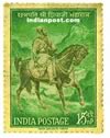 SHIVAJI ON HORSEBACK 0437 Indian Post