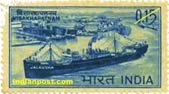 FREIGHTER JALAUSHA AND VISHAKHAPATNAM 0498 Indian Post