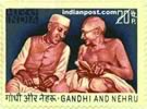 GANDHI & NEHRU 0693 Indian Post
