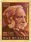 MAX MUELLER (SANSKRIT SCHOLAR) 0718 Indian Post