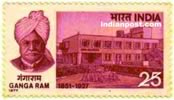GANGARAM & HOSPITAL 0856 Indian Post