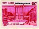 BHAKRA DAM 1340 Indian Post
