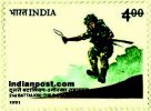 GORKHA SOLDIERS IN BATTLEDRESS 1476 Indian Post