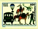 ARMY SERVICE CORPS 1760-1992 1521 Indian Post