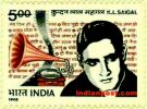 KUNDAN LAL SAIGAL 1626 Indian Post