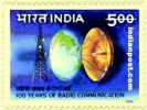 100 YEARS OF RADIO COMMUNICATION 1628 Indian Post