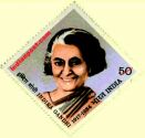 INDIRA GANDHI 1138 Indian Post