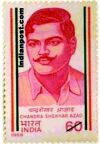 CHANDRA SHEKHAR AZAD 1289 Indian Post